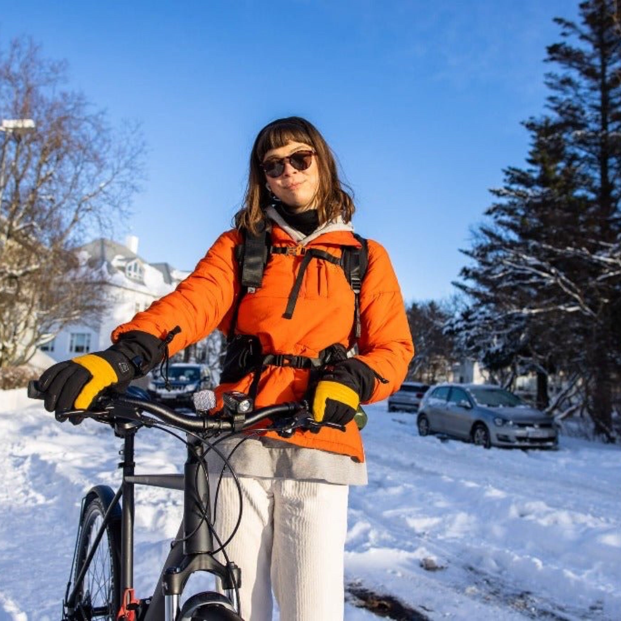 Vertex Heated Ski Gloves - Gobi Heat