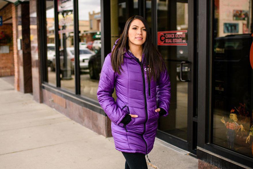 This is the heated version of your everyday soft shell jacket. Lightweight, water-resistant, and perfect for walking downtown, commuting to work, and participating in outdoor sports.