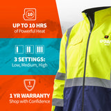 Flash Heated High-Vis Jacket - Australia