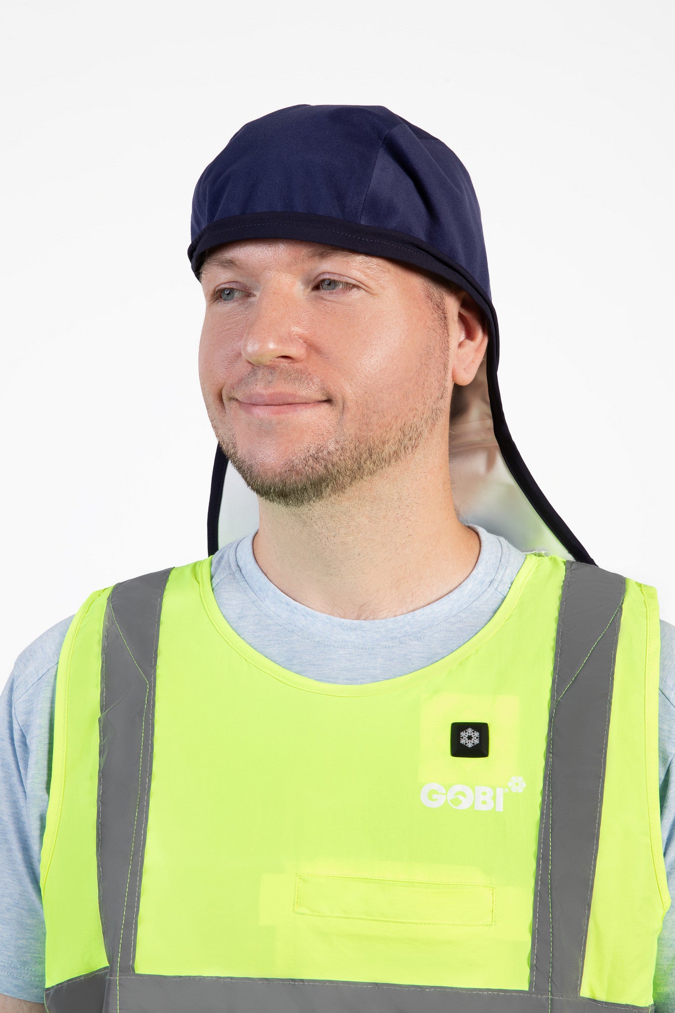 GOBI Strata cooling cap studio photo (SOONA 2026)