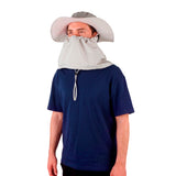 Breza Sun Hat in Sand - man wearing sun hat front view