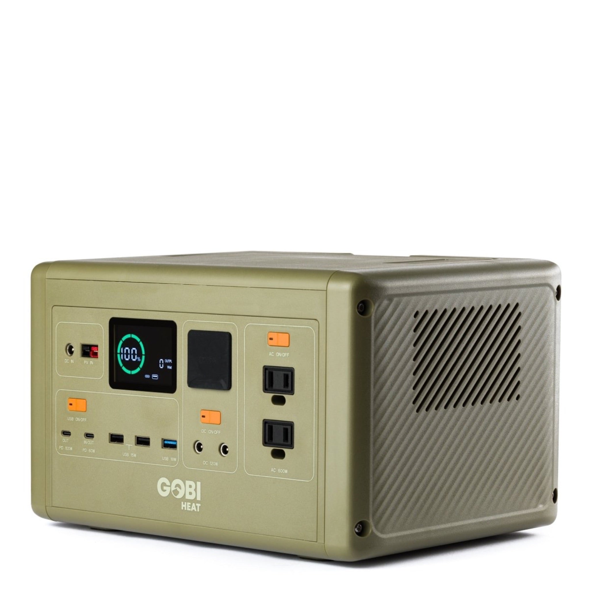 CORE 614W Portable Power Station - Gobi Heat