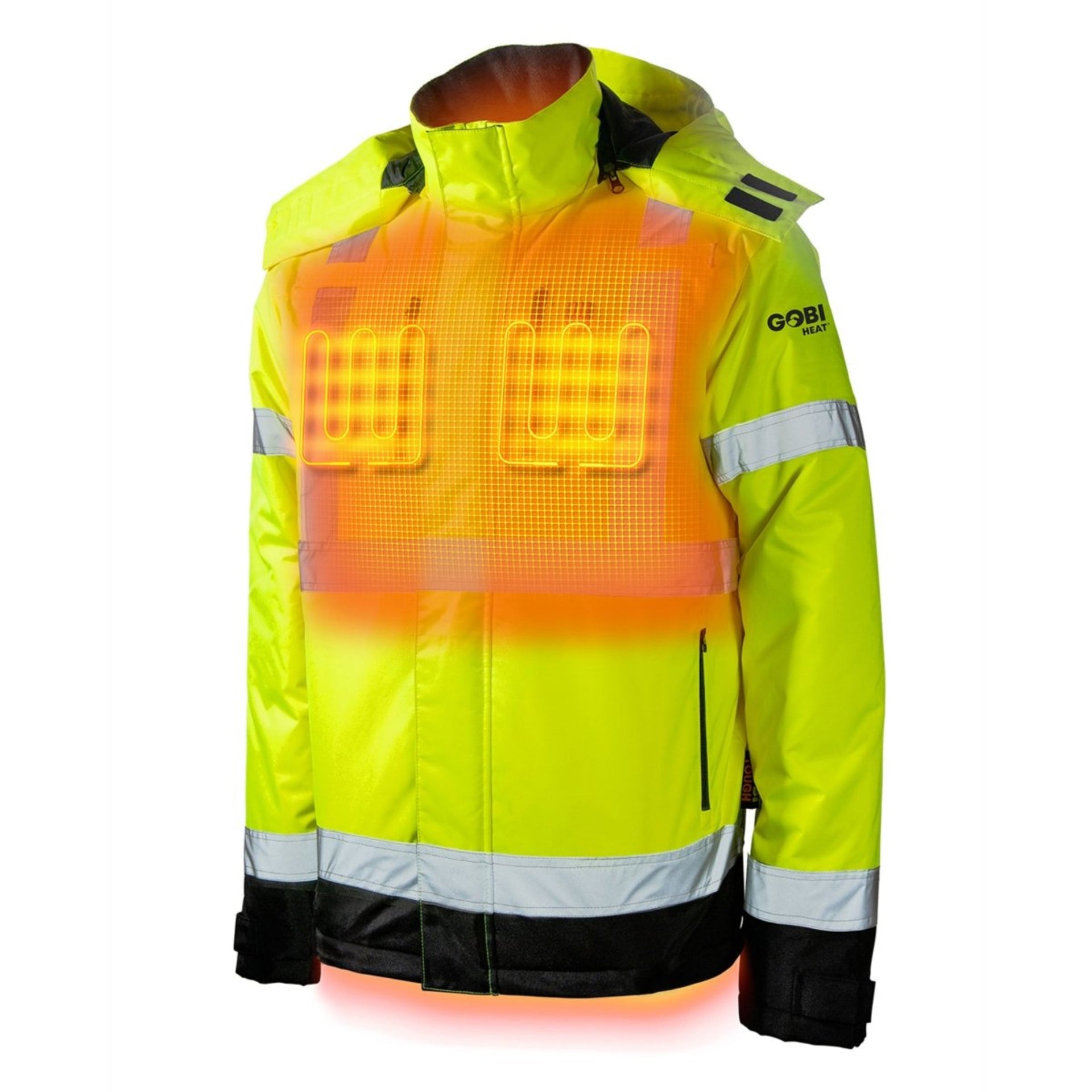 Flash Heated High Vis Jacket