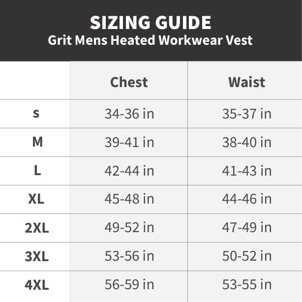 Grit Mens Heated Workwear Jacket - 9 Hour Battery - GOBI HEAT® - Gobi Heat