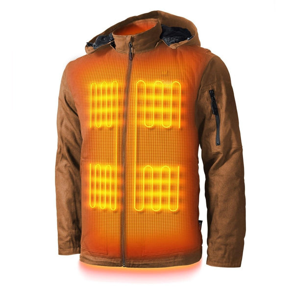 heated jackets for construction