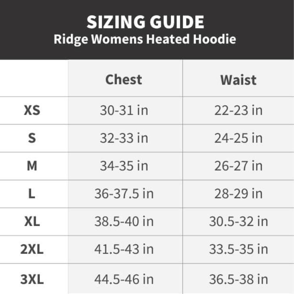 Ridge Womens Heated Hoodie - Gobi Heat
