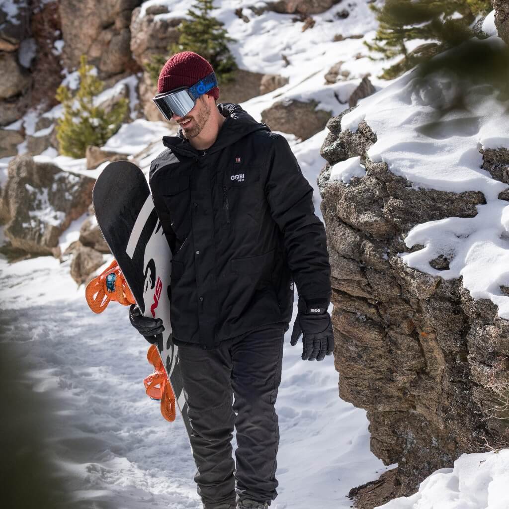 Shift Mens Heated Snowboard Jacket - 9 Hour Battery - GOBI HEAT