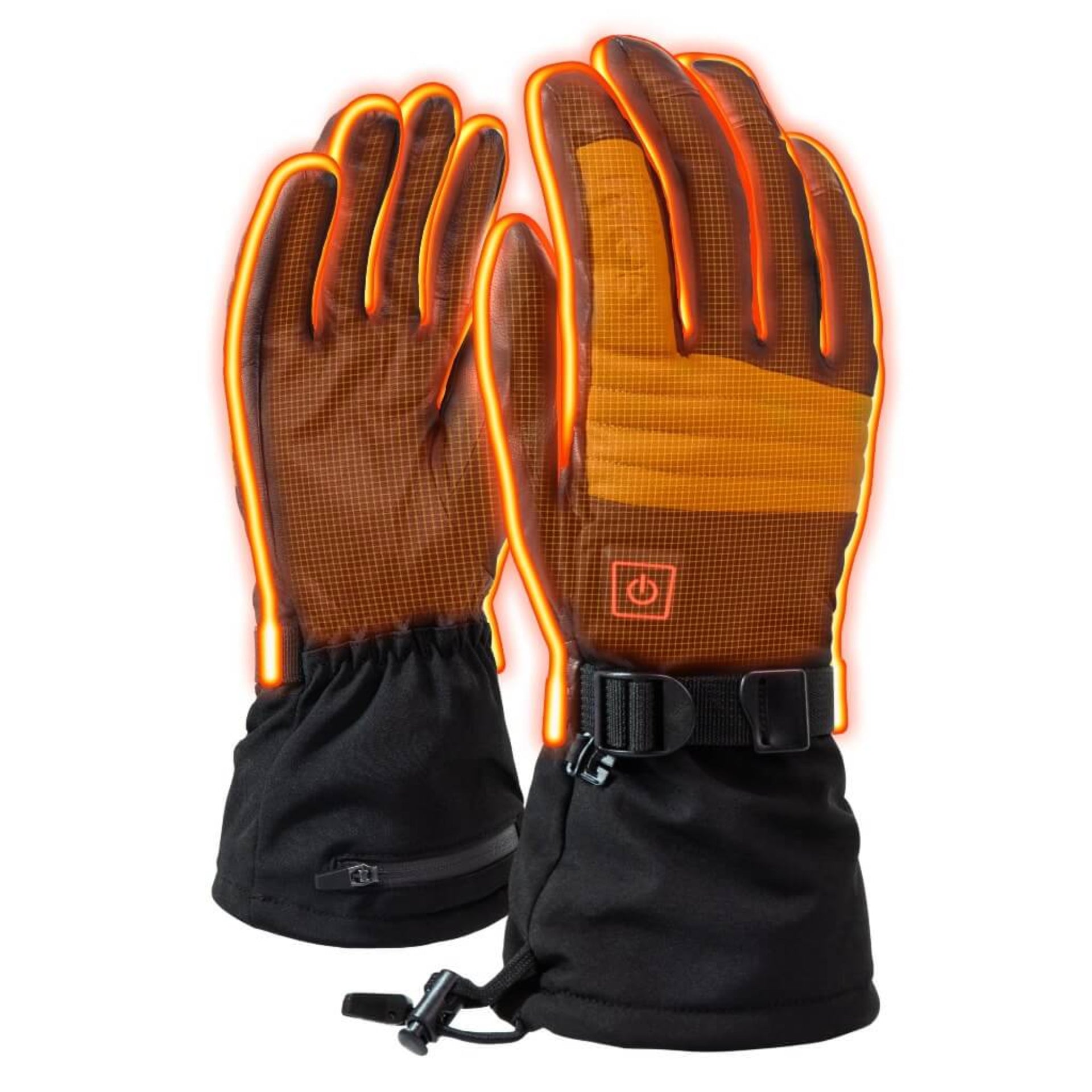 Vertex II Heated Ski Gloves