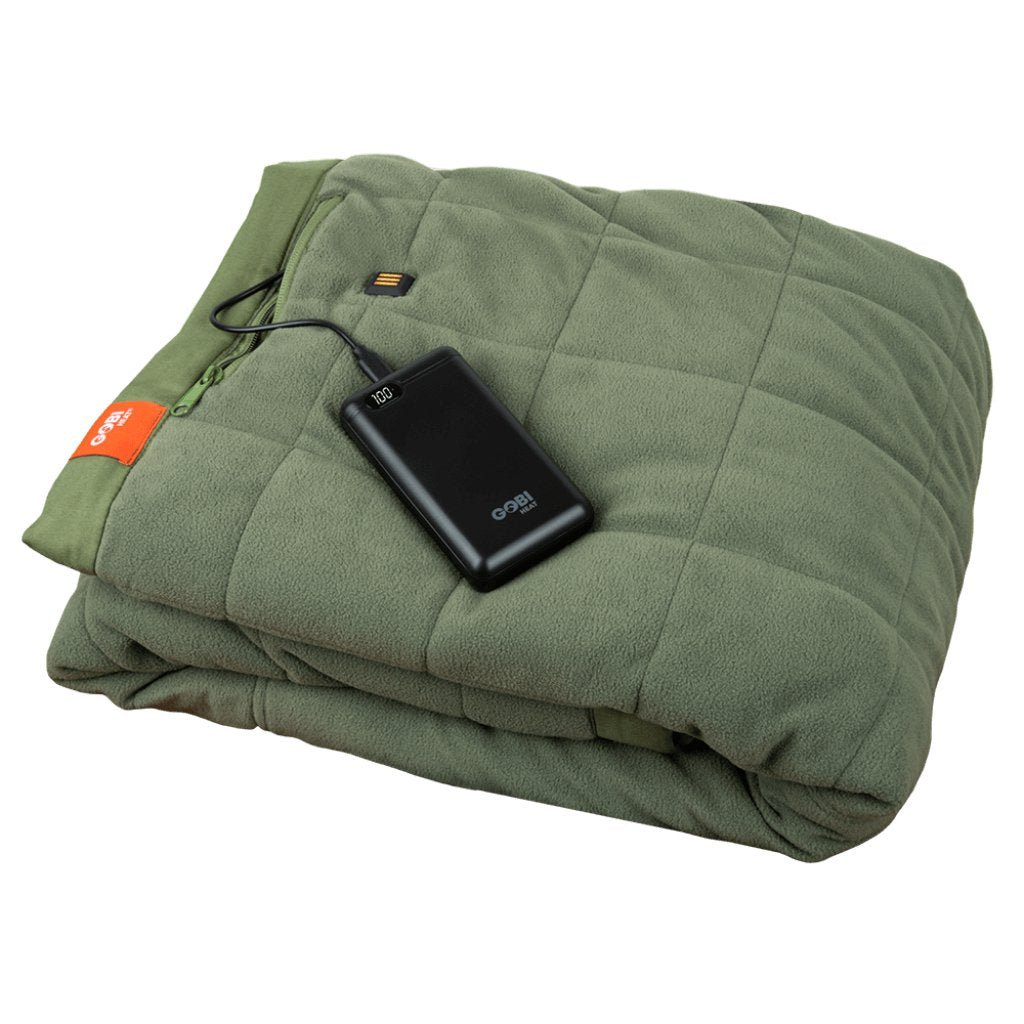 Portable Heated Blanket Battery Operated USB Heated Blanket Throw Cordless  Gifts